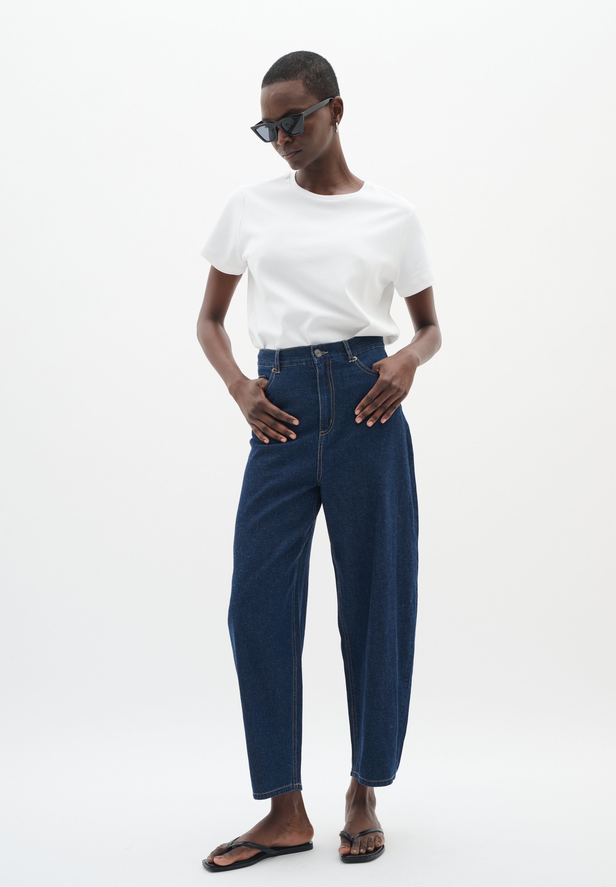 InWear DAFINA - Relaxed fit jeans - blauwe denim