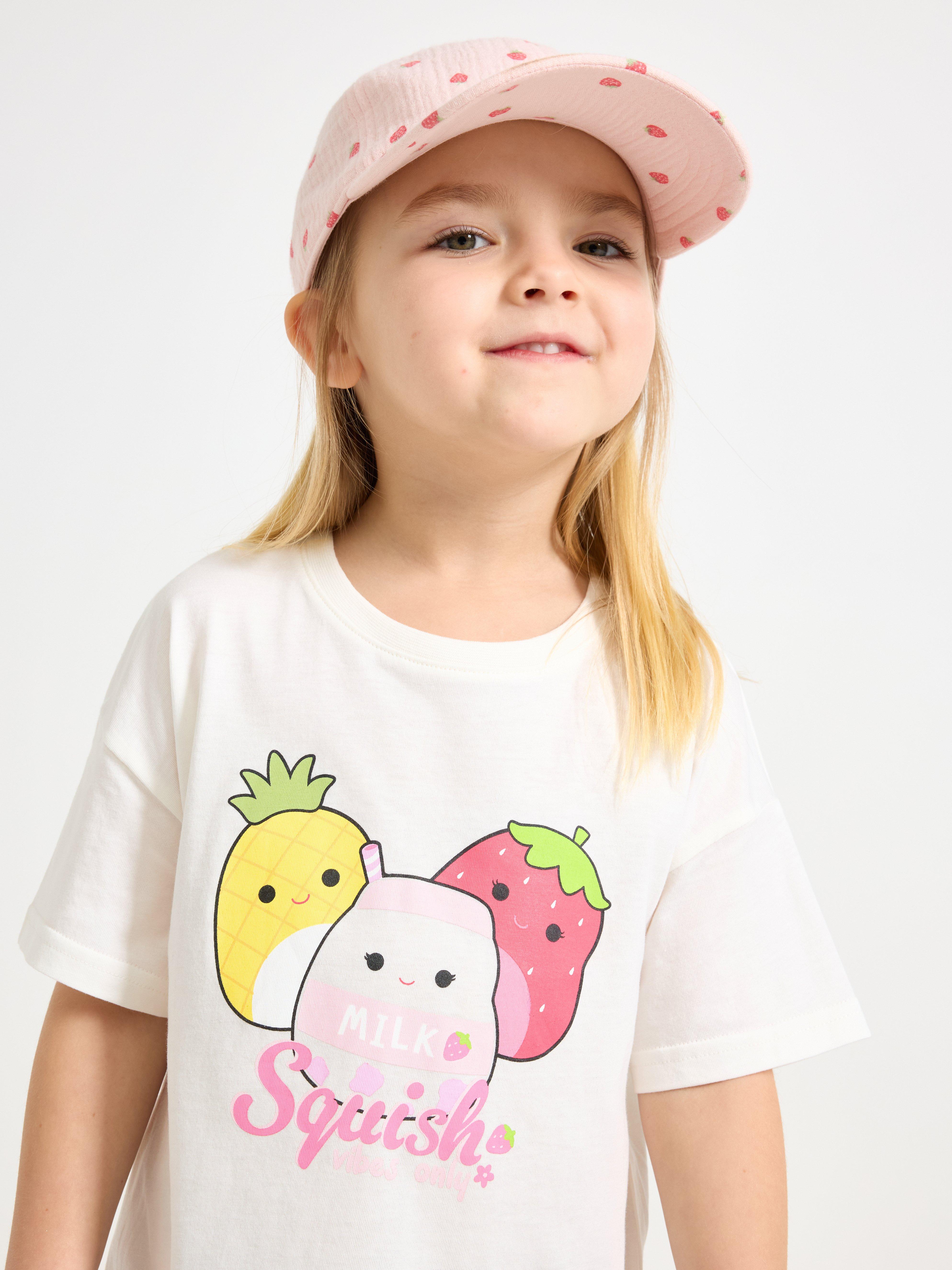 Squishmallows  t-shirt Light Dusty White