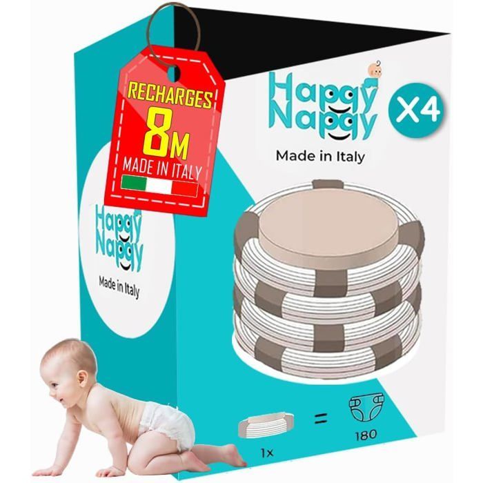 Refis - [Compatível com Tommee Tippee Sangenic Tec, Simplee Sangenic e Twist & Click] - Refis XXL - Tratamento para Controle de Odores