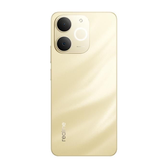 realme Note 70T Smartphone 4+256 GB, 6000 mAh Battery, 15W Fast Charging with 6W Reverse Charging, Gold