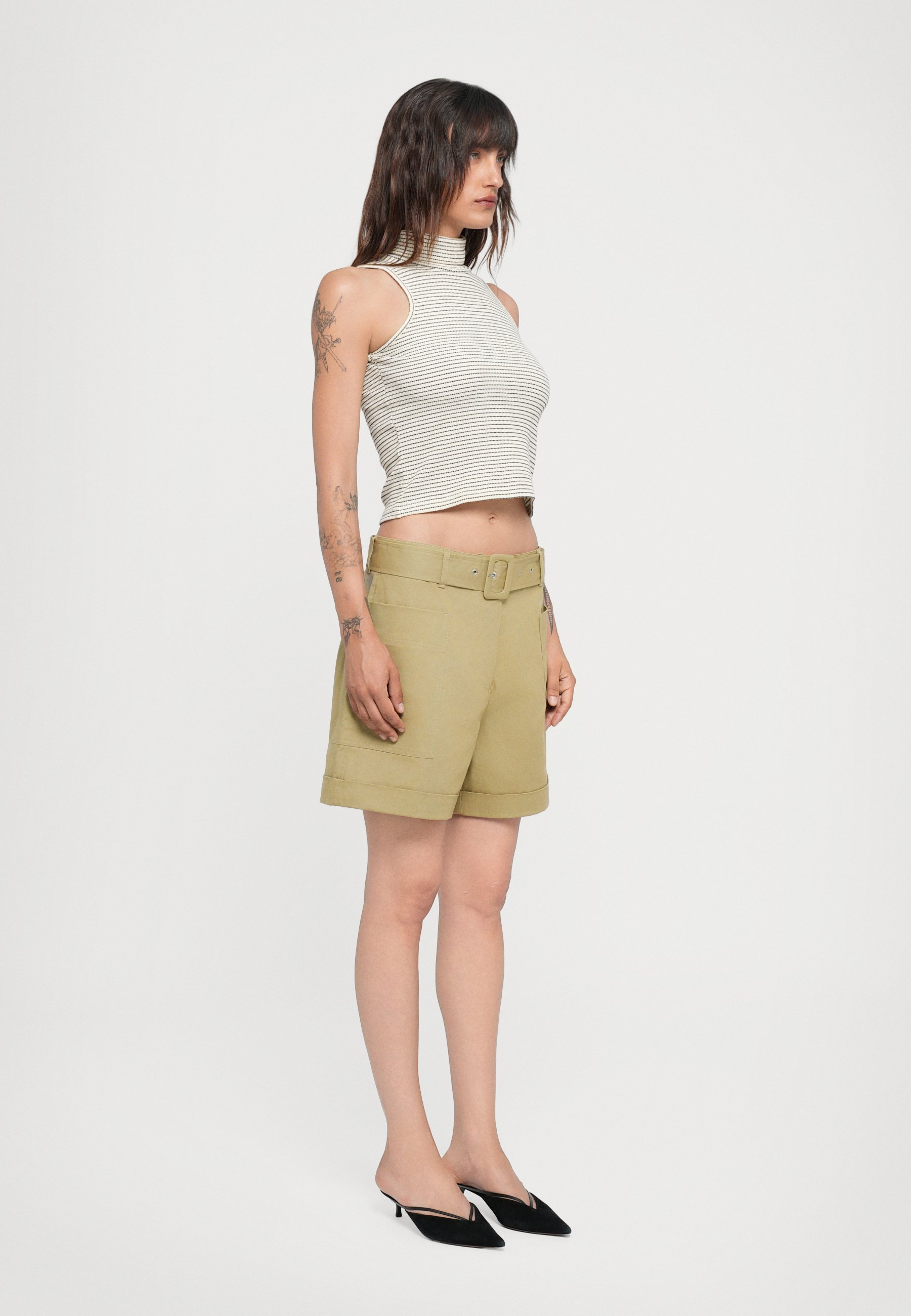 OFFICINE GENERALE FATI PIEDYE - Shorts - tan