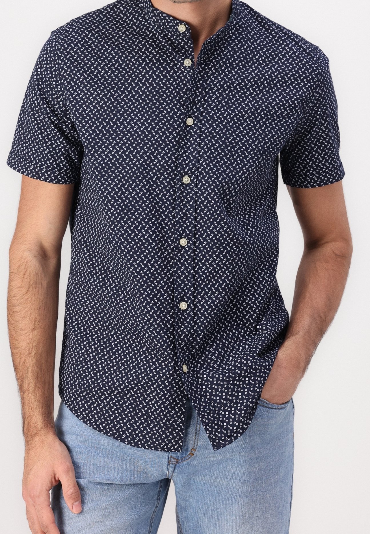 Pier One shirt - donkerblauw