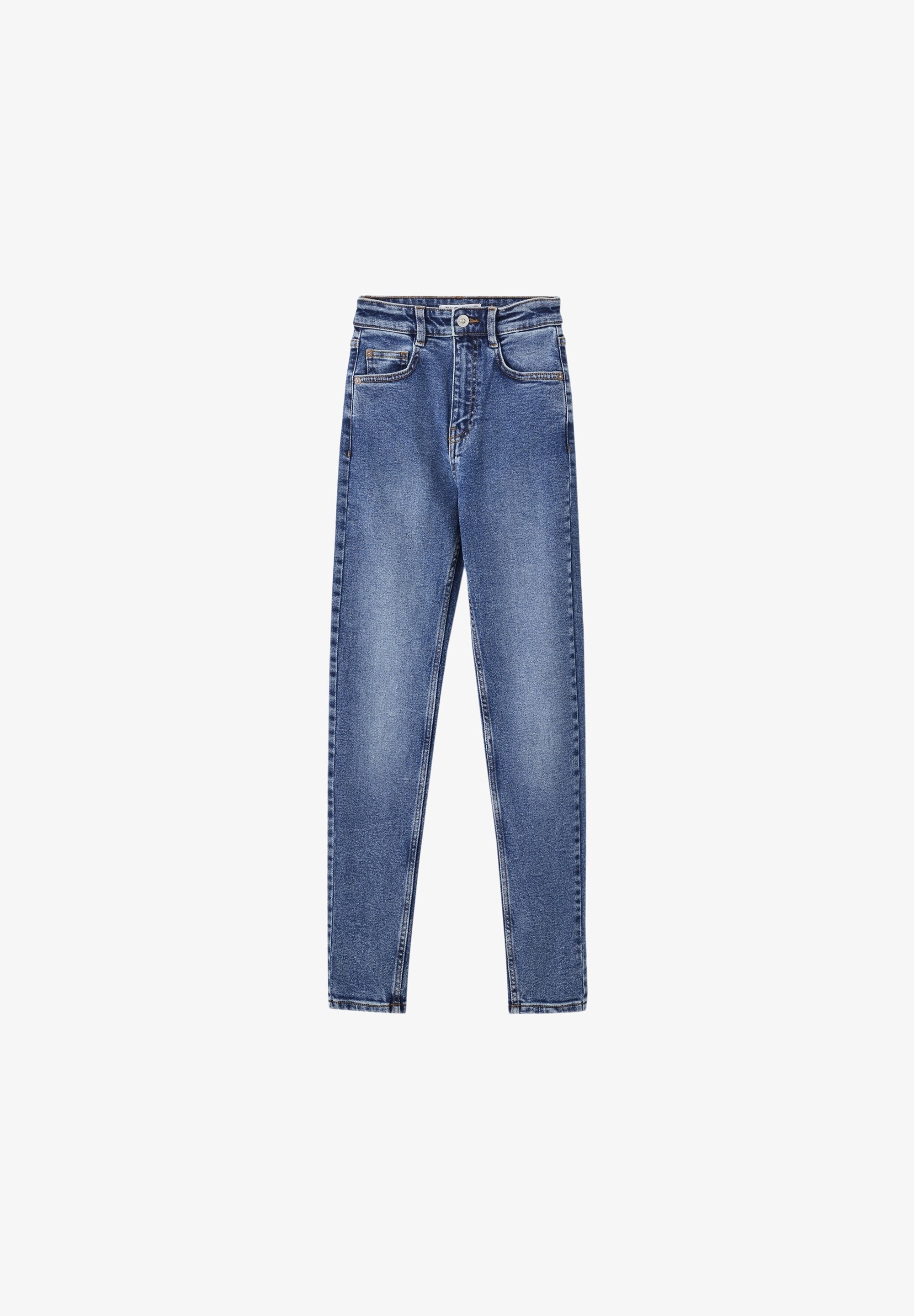 PULL&BEAR Skinny Fit Jeans - blauw
