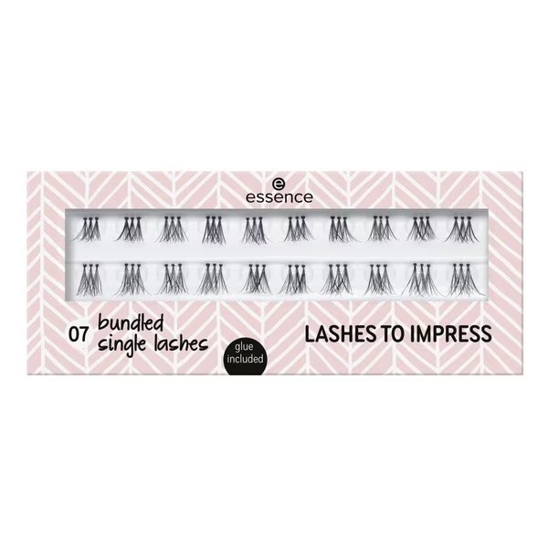 Essence Lashes To Impress 07 Paket pojedinačnih trepavica Kunstwimpers 20 komada