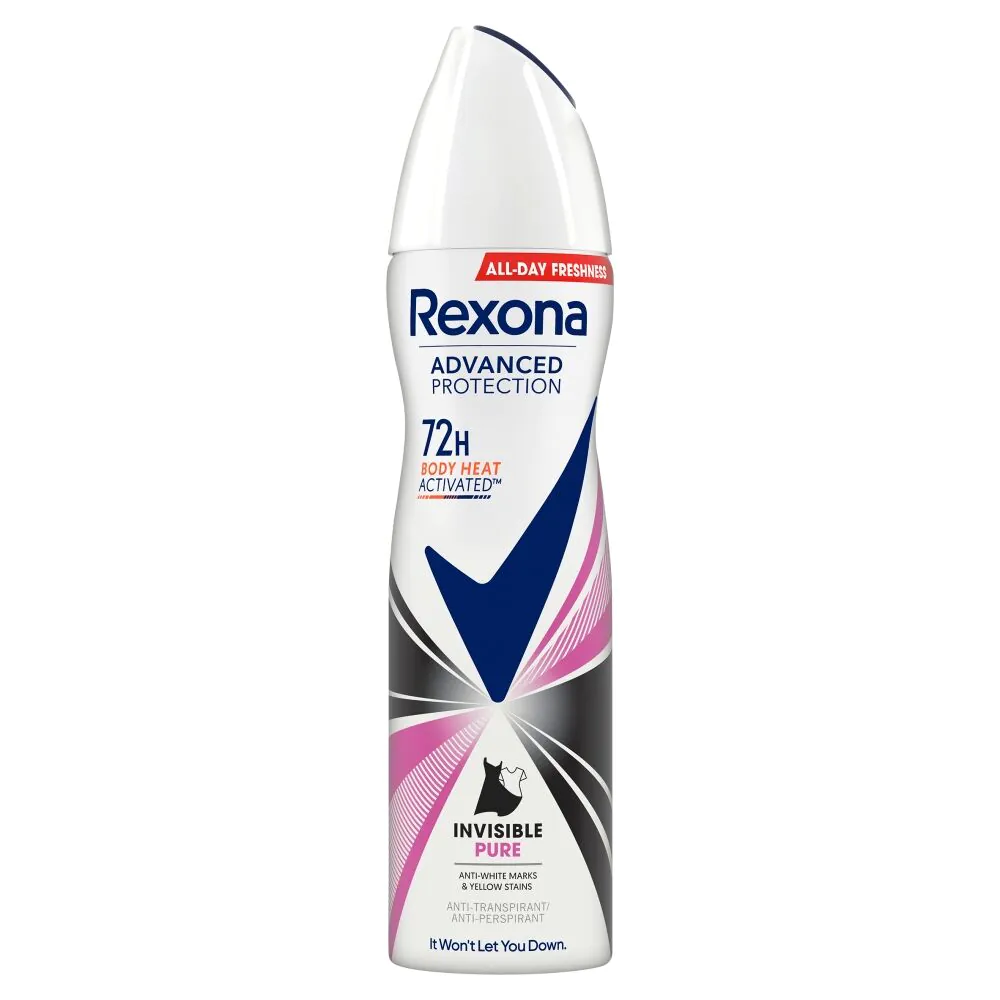 Rexona Spray Invisible Pure 150 ml