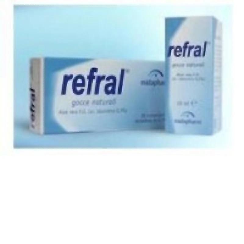 REFRAL Gotas oftálmicas Refral 20 frascos monodosis de 0,5 ml