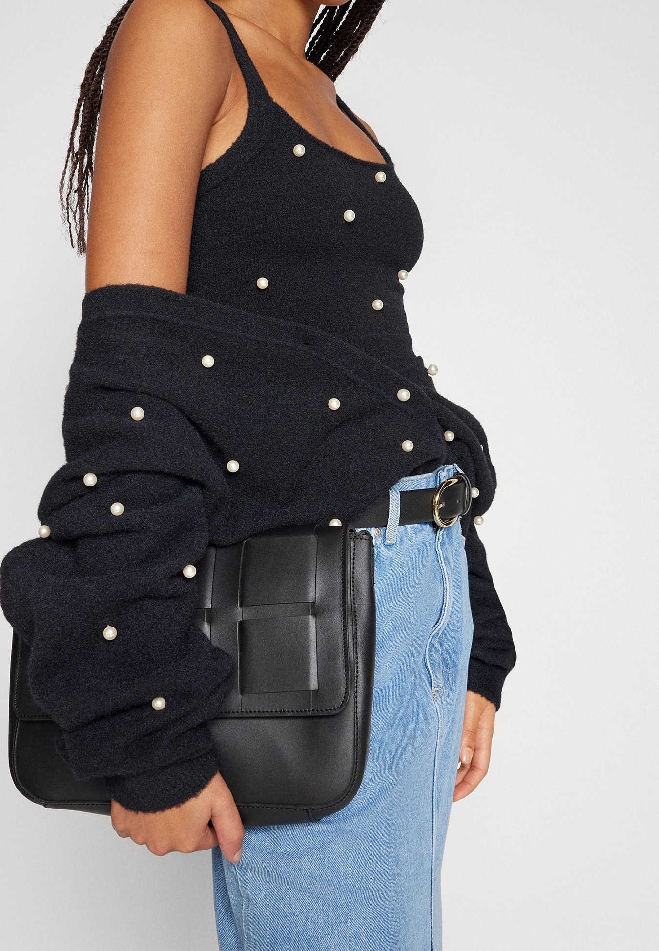 Kardigan pro sudé a liché - černý