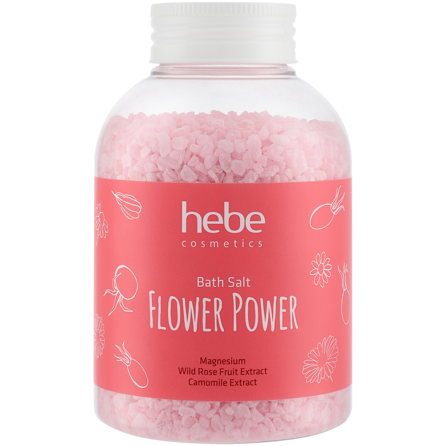 Hebe Cosmetics Sare de baie Puterea Florilor
