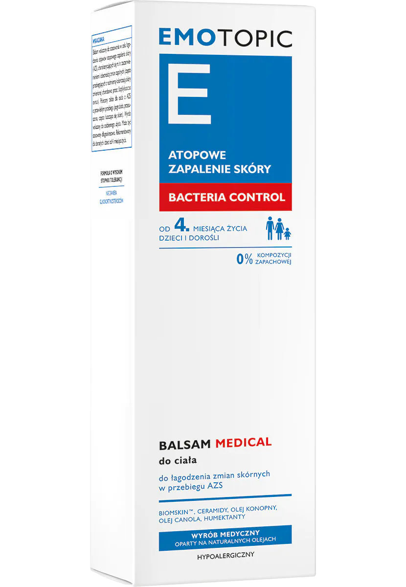 Emotopic Bacteria Control Medical Balsam do ciała