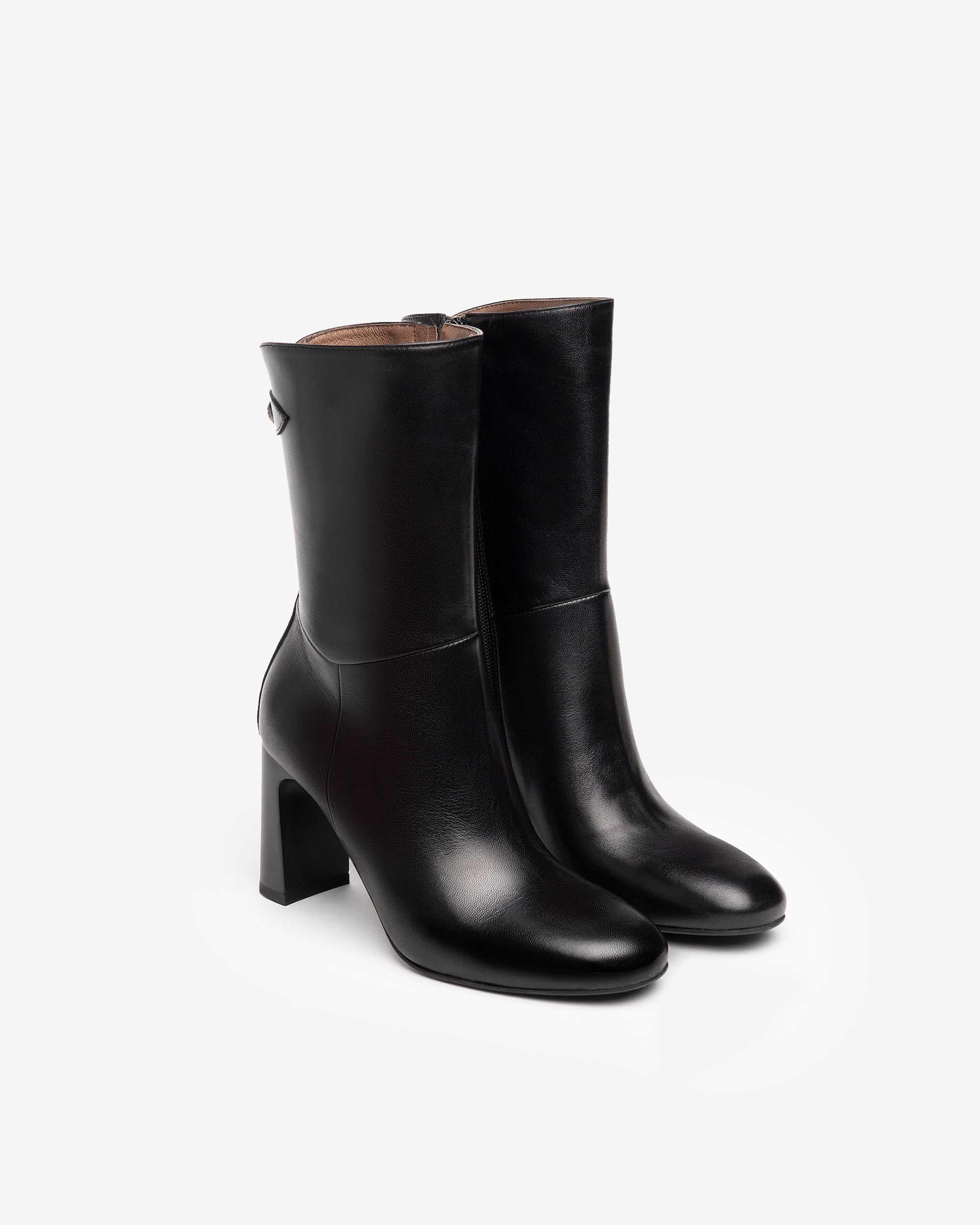  Damen-Ankle-Boots aus Leder