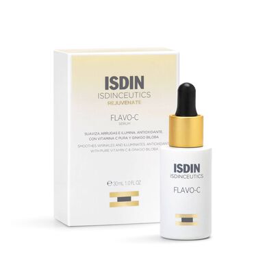 Isdinceutics Rejuvenate Flavo-C Serum Smoothes Wrinkles Brightening Anti-Wrinkle Face Serum Vitamin C 30 ml 30 ml