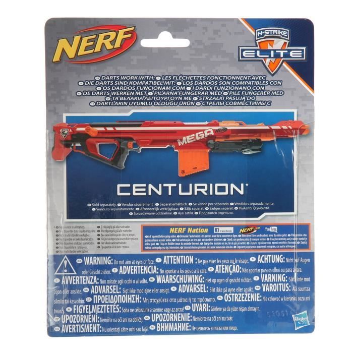 NERF MEGA - 10 Nachfüllpackungen [OFFIZIELLE DARTS]
