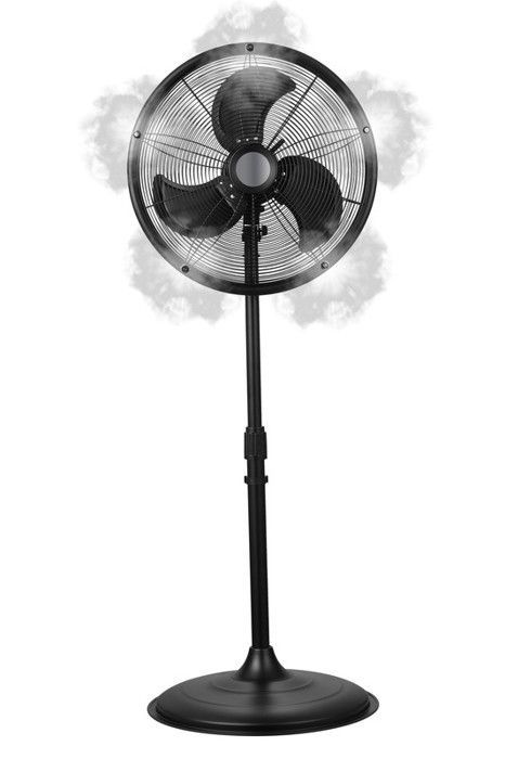 O'FRESH Ventilateur Brumisateur Terrasse Exterieur 145cm - Brumisation - Repousse les moustiques - Capacité : 30 m²