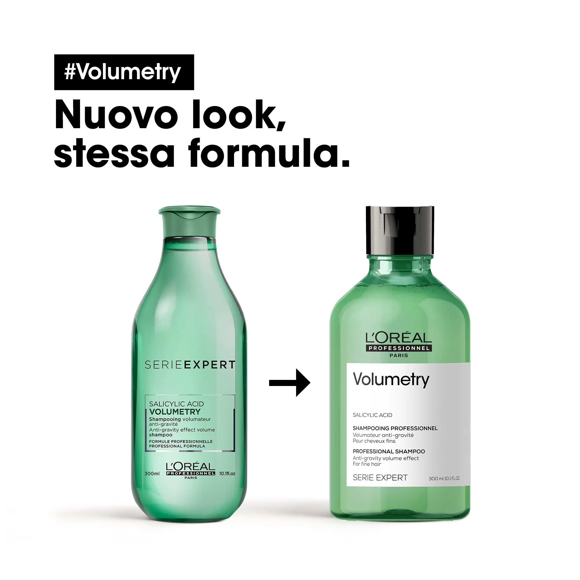 SERIE EXPERT New Volumetry Shampoo - Shampoo Volumizzante