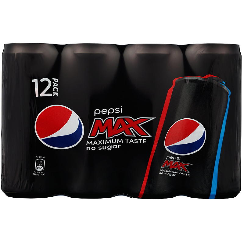 Pepsi Pepsi Max 12x0,33 l dåse