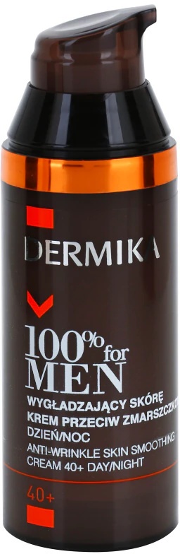 Dermika 100% vyrams skirtas raukšlių lyginamasis kremas nuo 40+