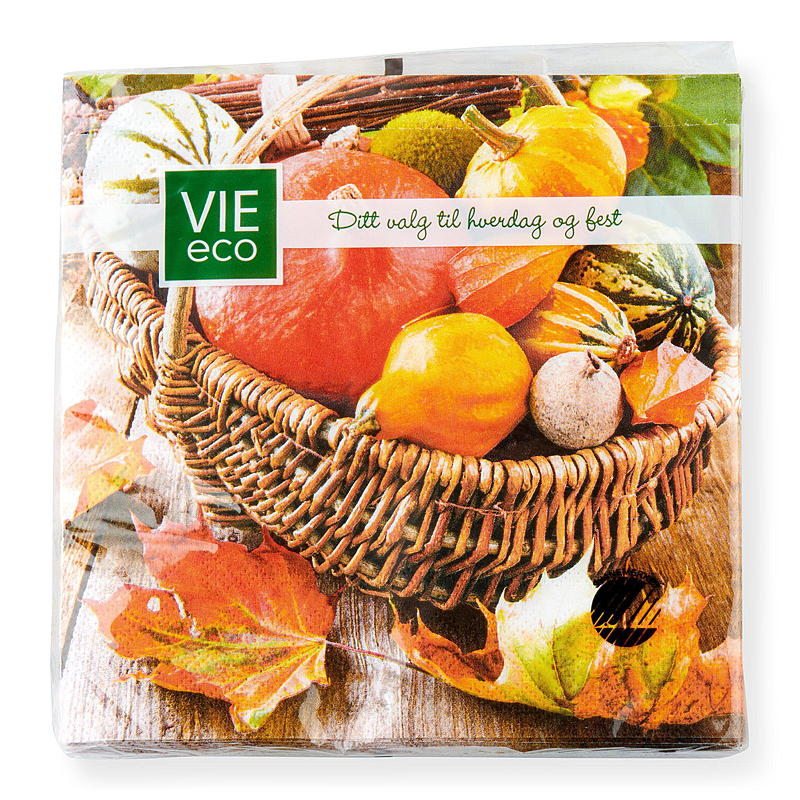 Vie Eco Servetter 20-pack 33x33 cm, Vinter