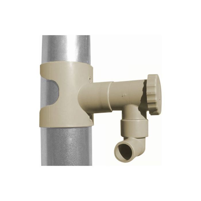 Circular gutter rainwater collector (Set of 4) sand