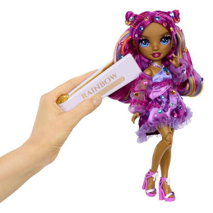 Rainbow High - Be Dazzling Fashion Doll - Noemie Violette - 28 cm - Gemme scintillanti e accessori inclusi