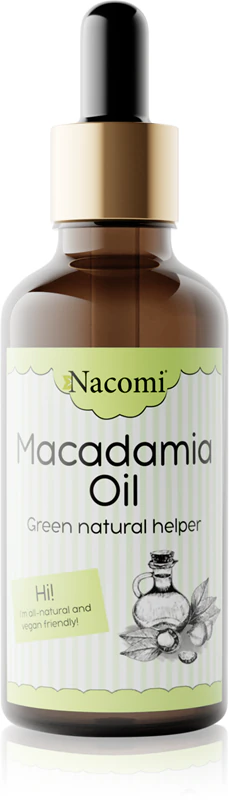 Nacomi Green Natural Helper makadamový olej