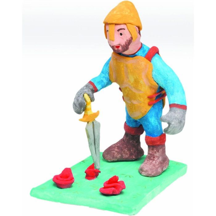 Pâte à modeler autodurcissante - JOVI - 1 kg - Blanc - Durcit à l'air - À partir de 3 ans