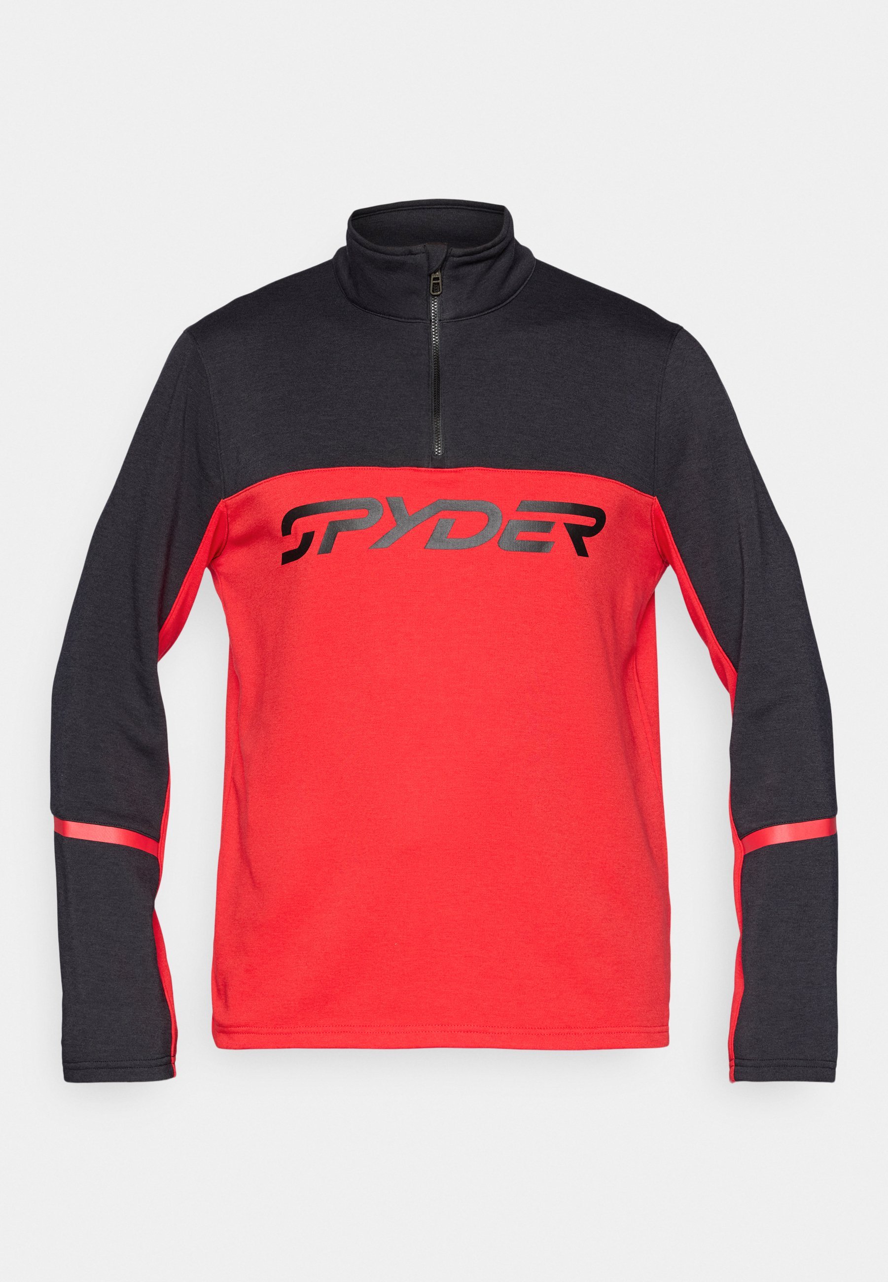 Felpa Spyder SPEED 1/2 ZIP - rossa