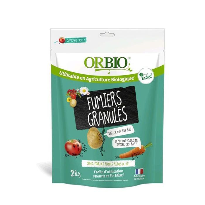 OrBIO 2kg de esterco granulado