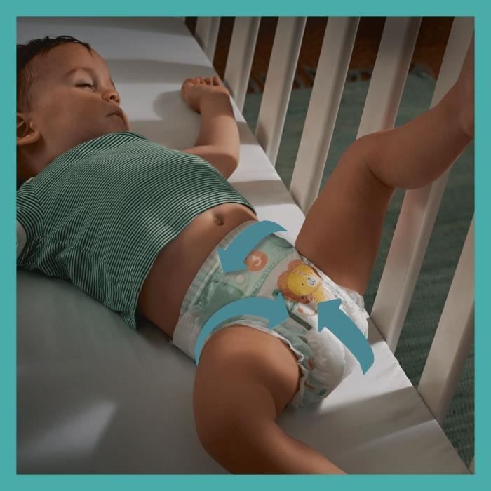 Pampers Baby-Dry Size 7, 112 Diapers - 1 Month Pack