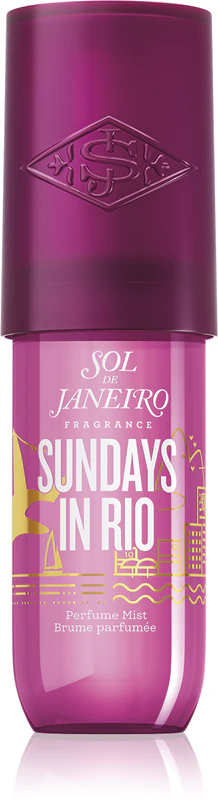 Spray perfumado para corpo e cabelo Sol de Janeiro Sundays in Rio