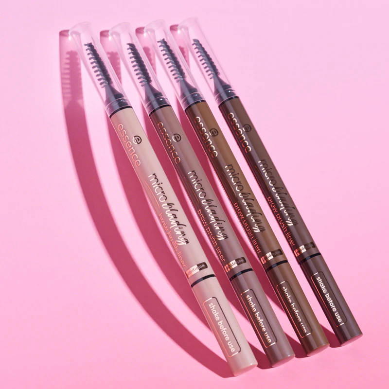 Lápis para sobrancelhas Essence Microblading com pincel