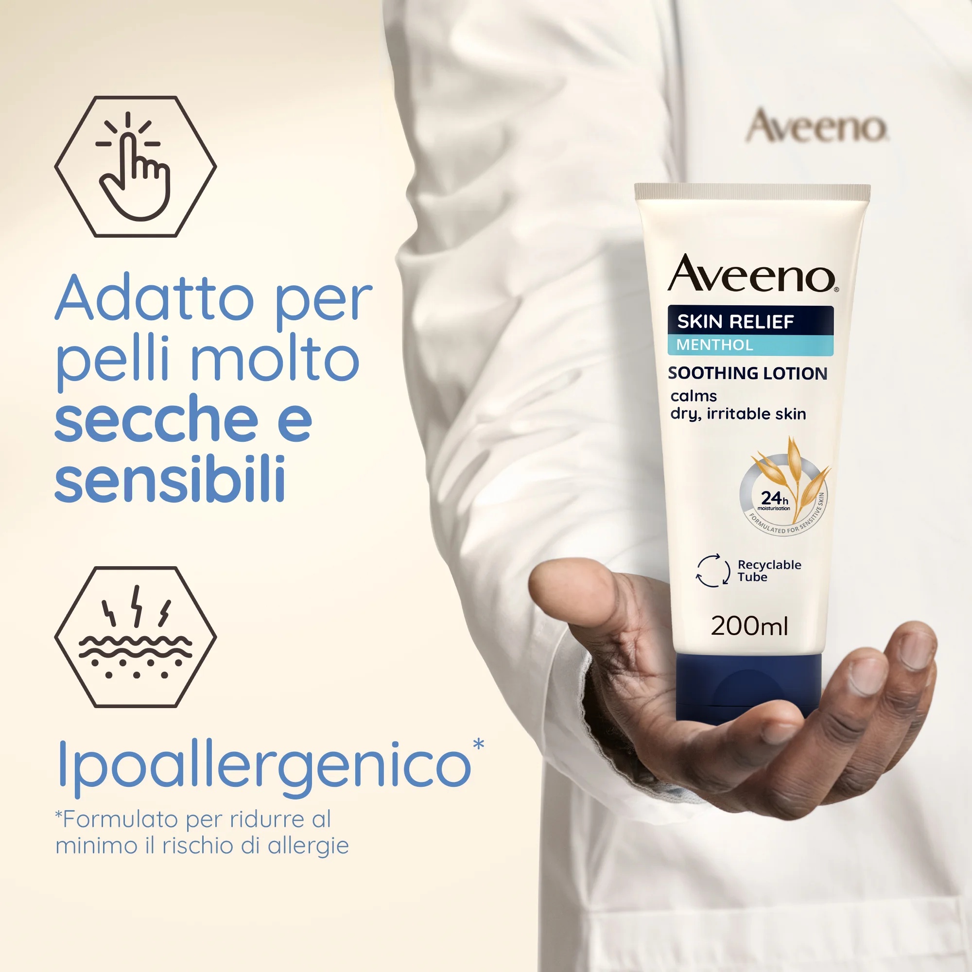 AVEENO Aveeno Cr verzachtende tube 200 ml