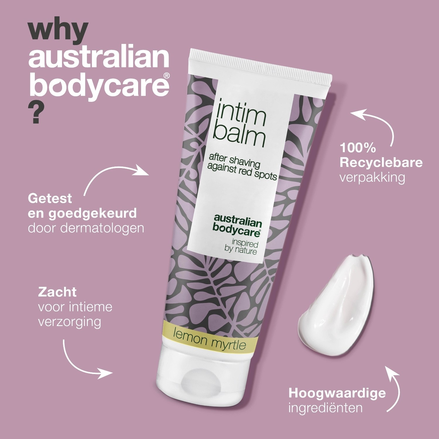 Intímny balzam Australian Bodycare Intimate Care s citrónovo-myrtovou príchuťou - 100 ml