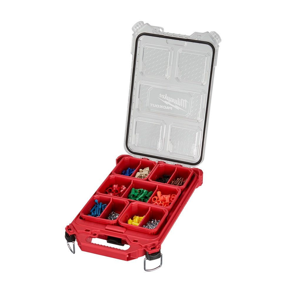 MILWAUKEE PACKOUT™ lavprofil kompakt arrangør 48228436