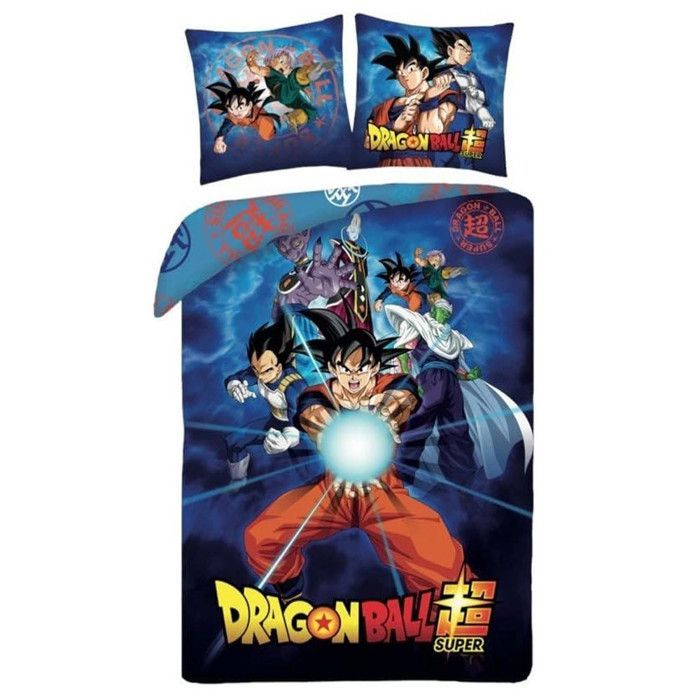 Dragon Ball Super dekbedovertrekset 140x200 cm inclusief kussensloop