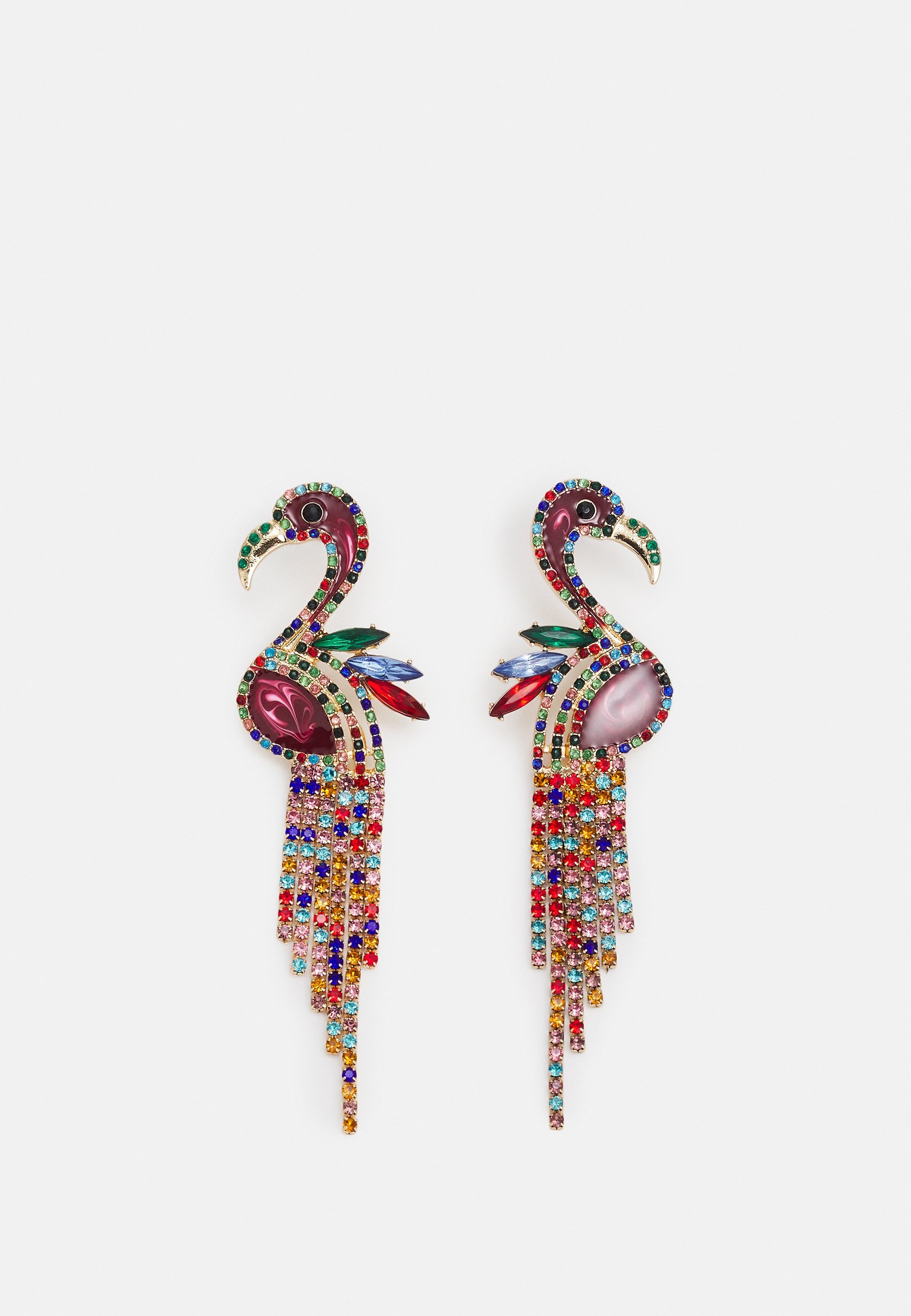 Pieces PCNAJA EARRINGS - Kolczyki - złote/wielokolorowe