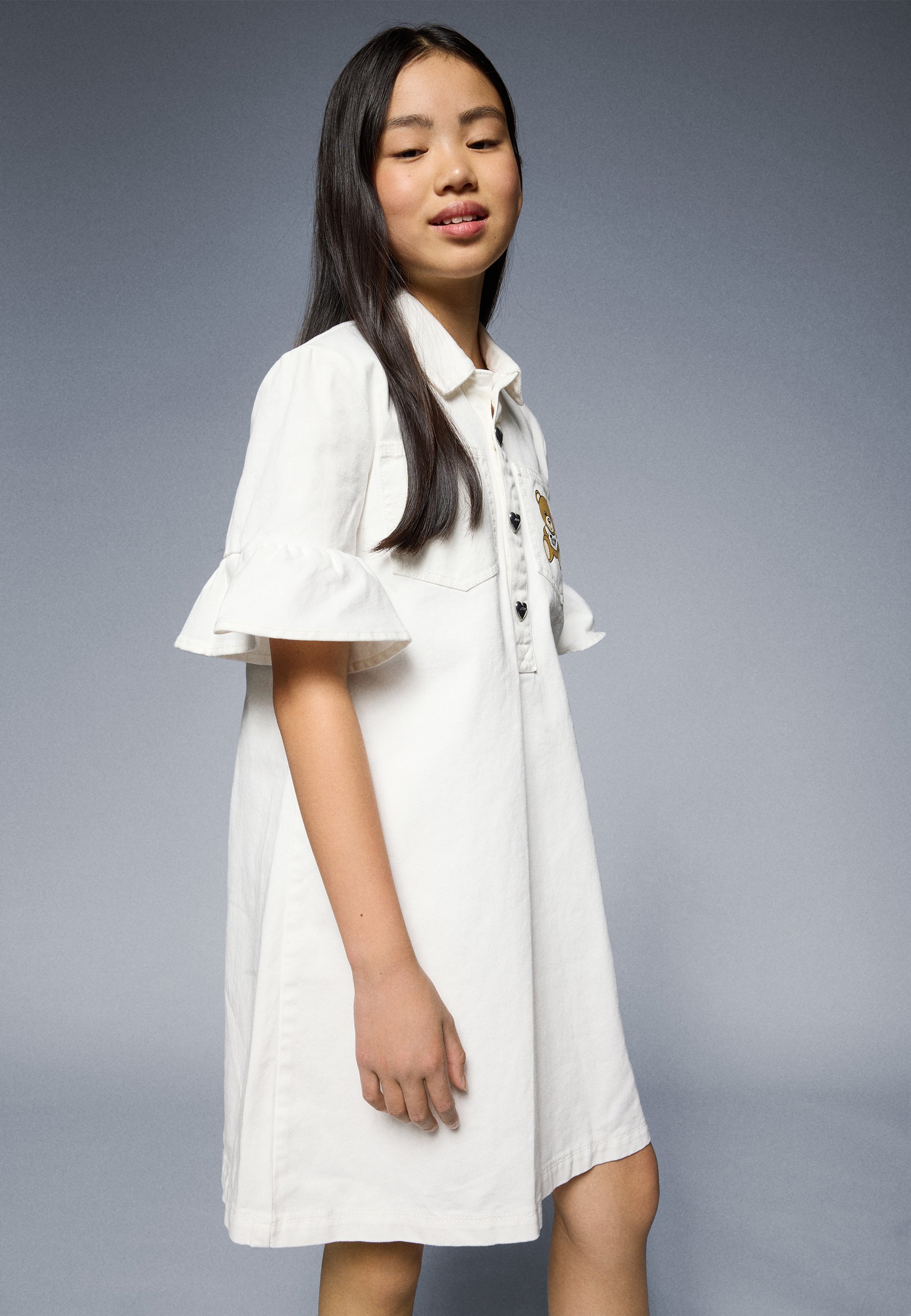 MOSCHINO DRESS - Farkkumekko - light denim