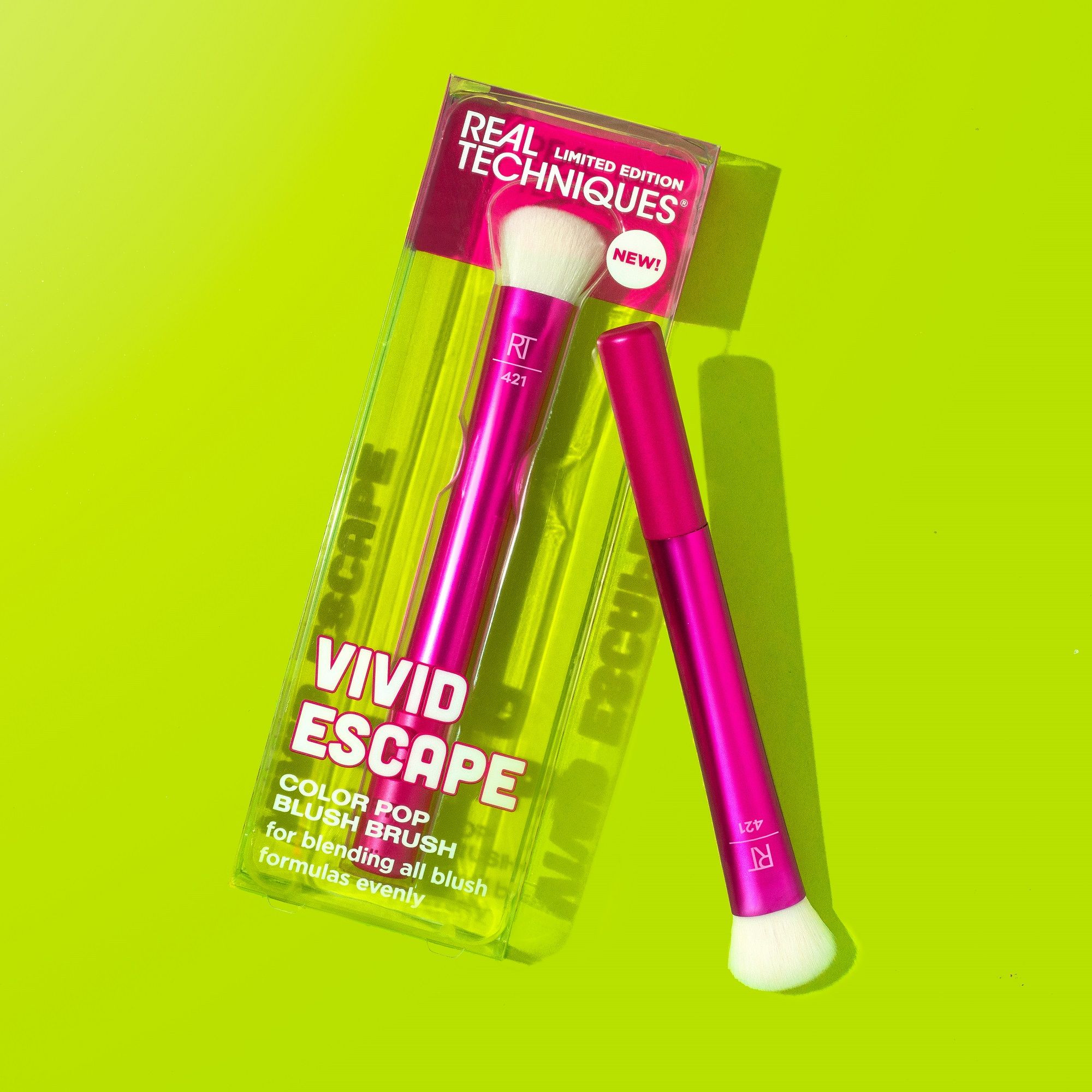Vivid Escape Color Pop четкица за руменило Четкице за шминку за подлогу, лице и шминку