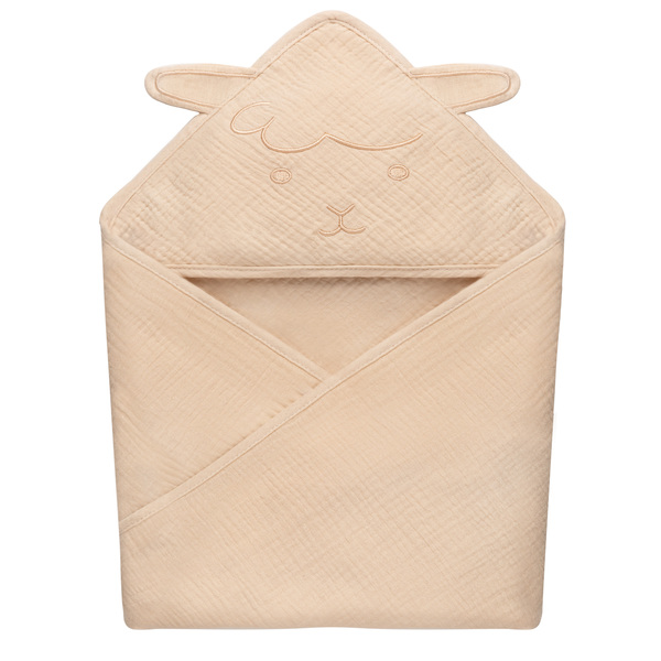 Toalha com capuz Lionelo Muslin