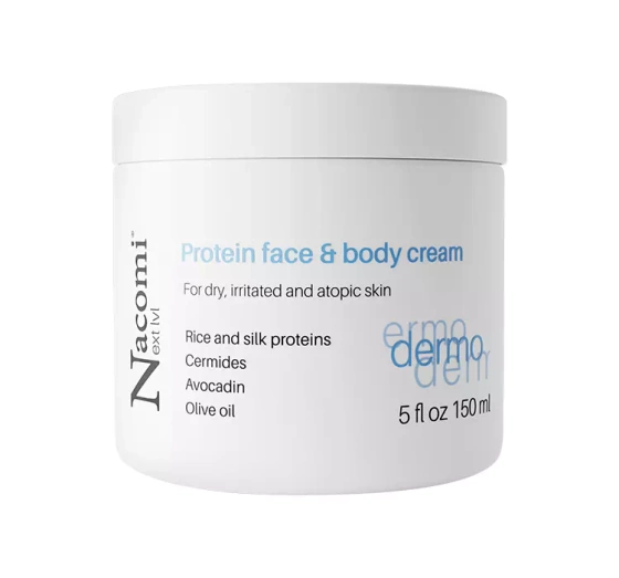 Nacomi Next Level Dermo proteinowy krem do twarzy i ciała 150 ml