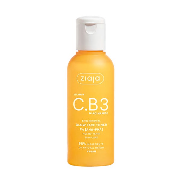 Toner facial strălucitor cu vitamina C și B3, niacinamidă | 1 buc.