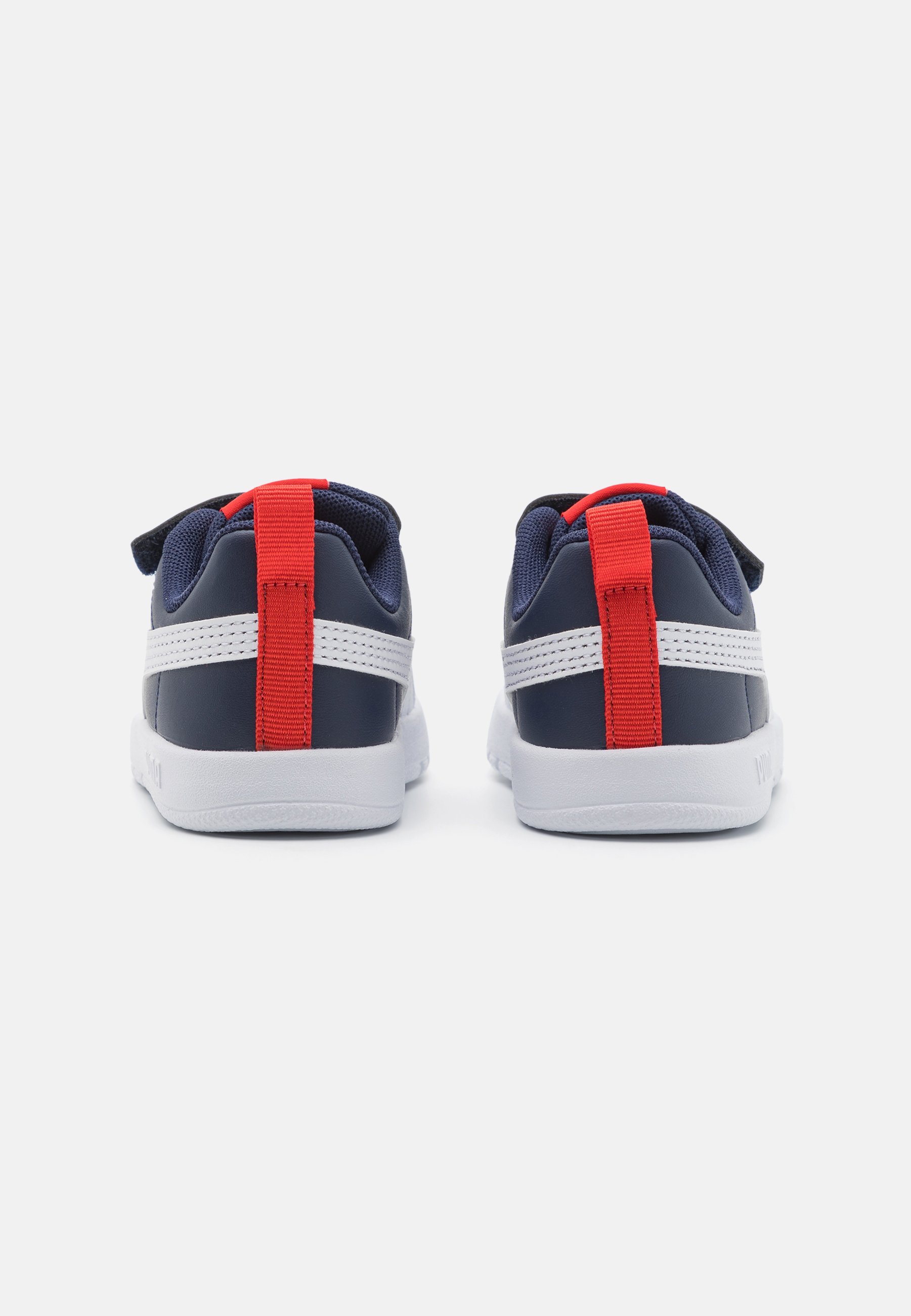 Puma COURTFLEX - Wandelschoenen - marineblauw/wit/rood