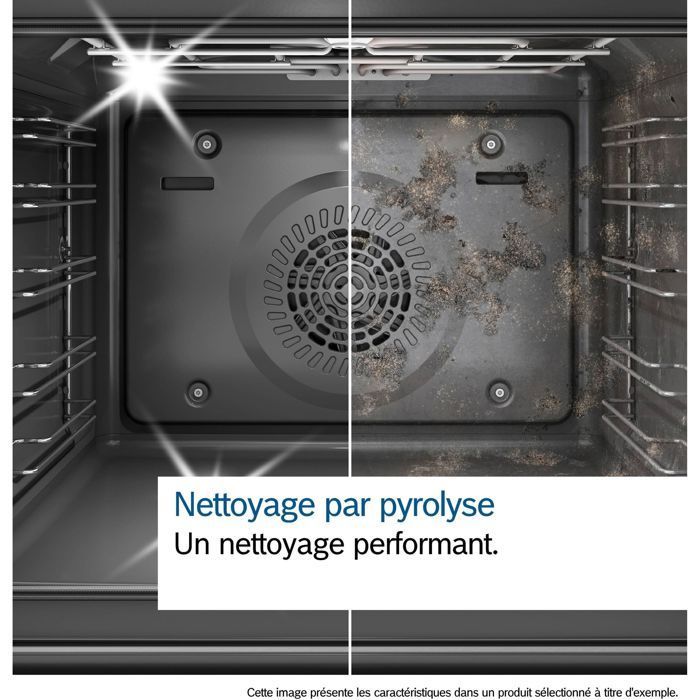 Horno empotrable - Limpieza pirolítica - BOSCH Serie 6 - HBG578ES7 - Acero inoxidable - 59,4 x 54,8 x 59,5 cm