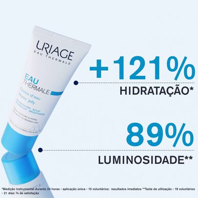 Uriage Thermal Water Gelée d'Eau Hidratação Éclat valaiseva kosteuttava vesihyytelö 40 ml 40 ml