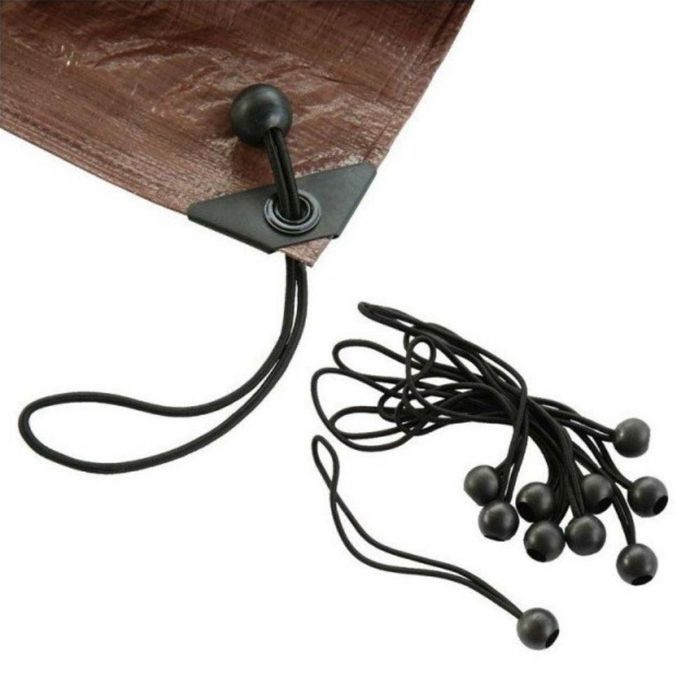 Corda elastica per teloni - Confezione da 10