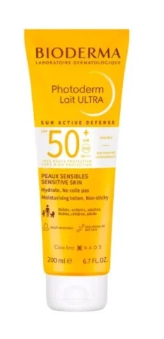 BIODERMA Photoderm Lait Ultra 50+ crème solaire 200 ml