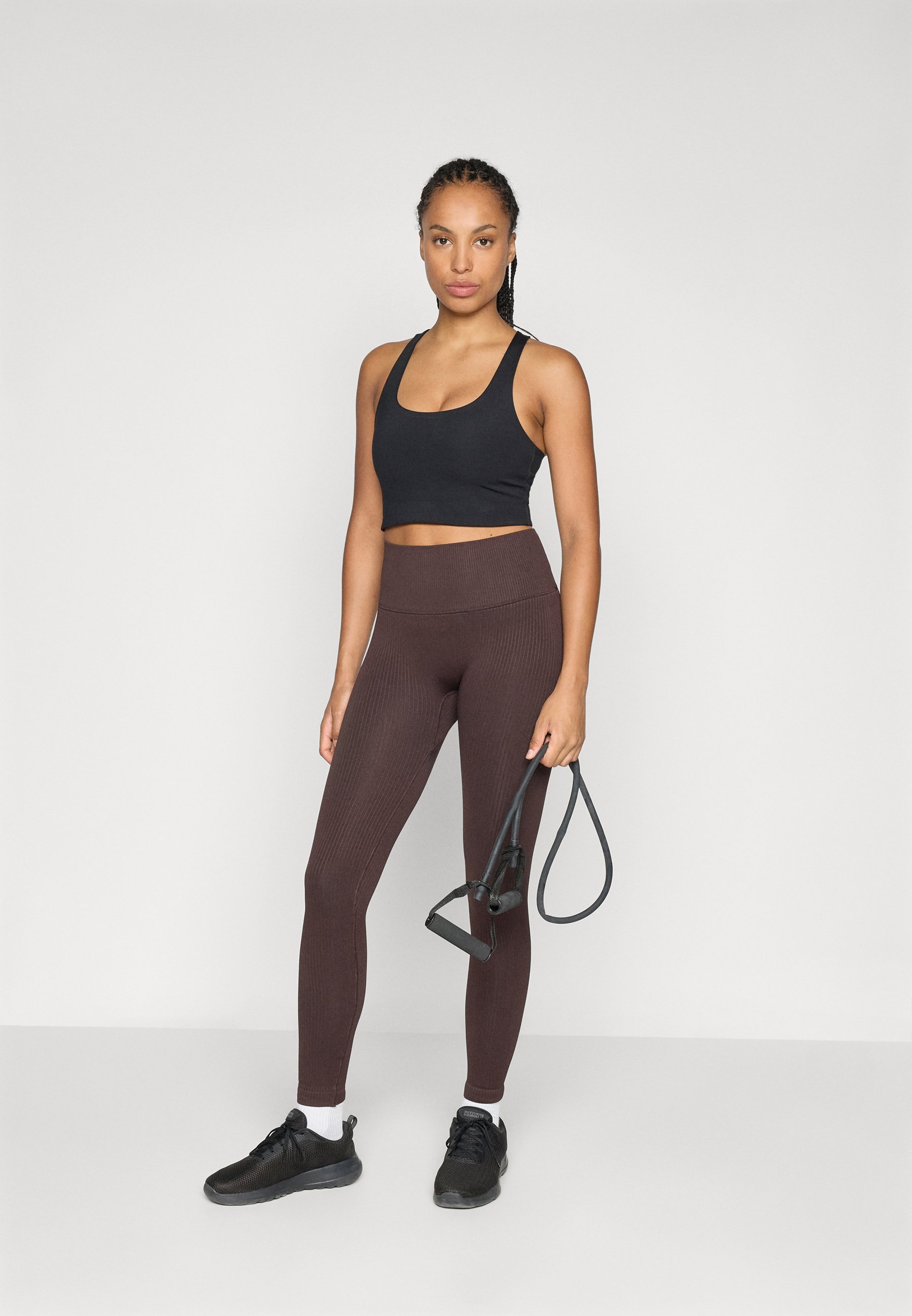 Björn Borg STUDIO SEAMLESS - Leggings - molé