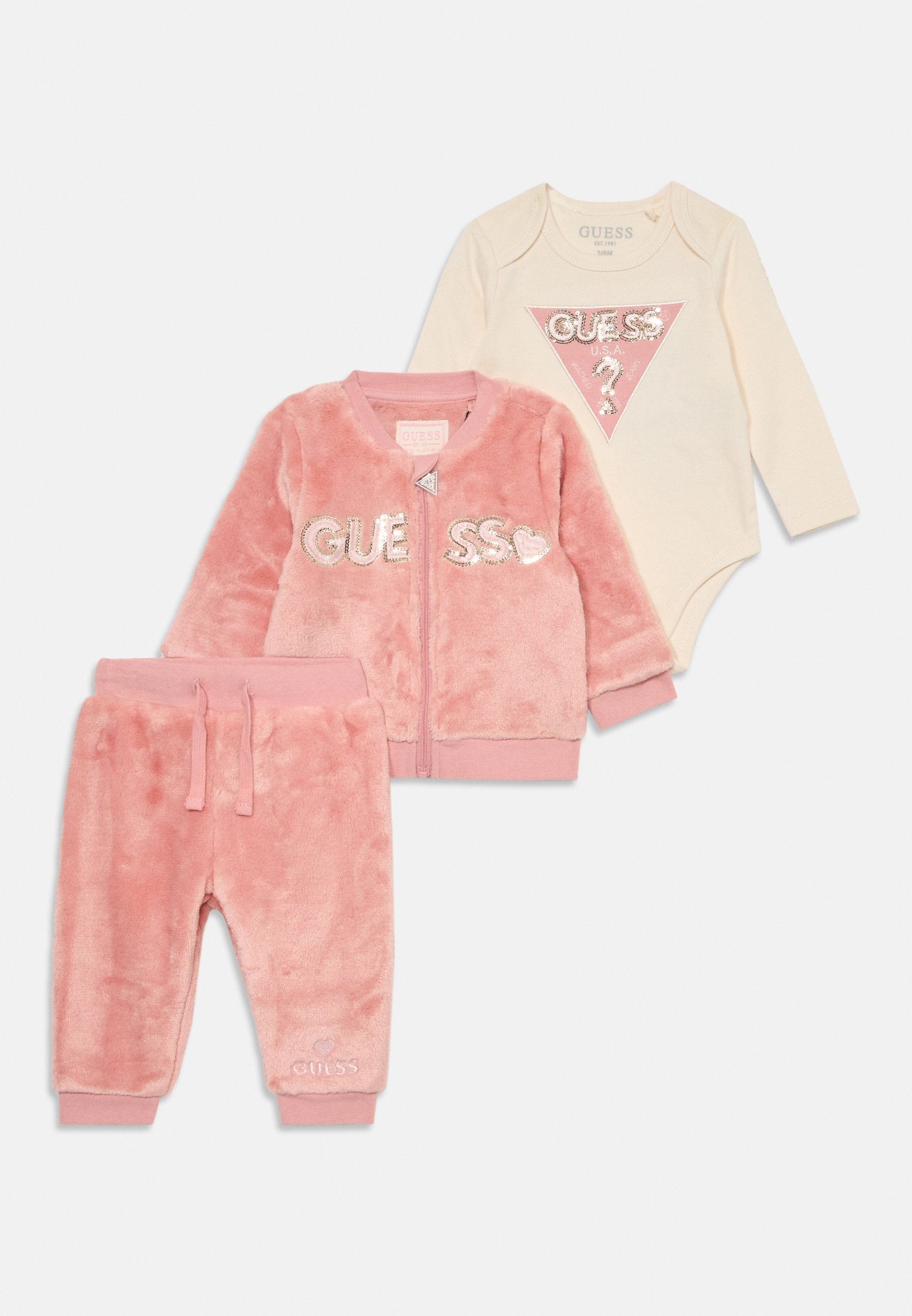 Guess BABY SET - Body - rosa amato