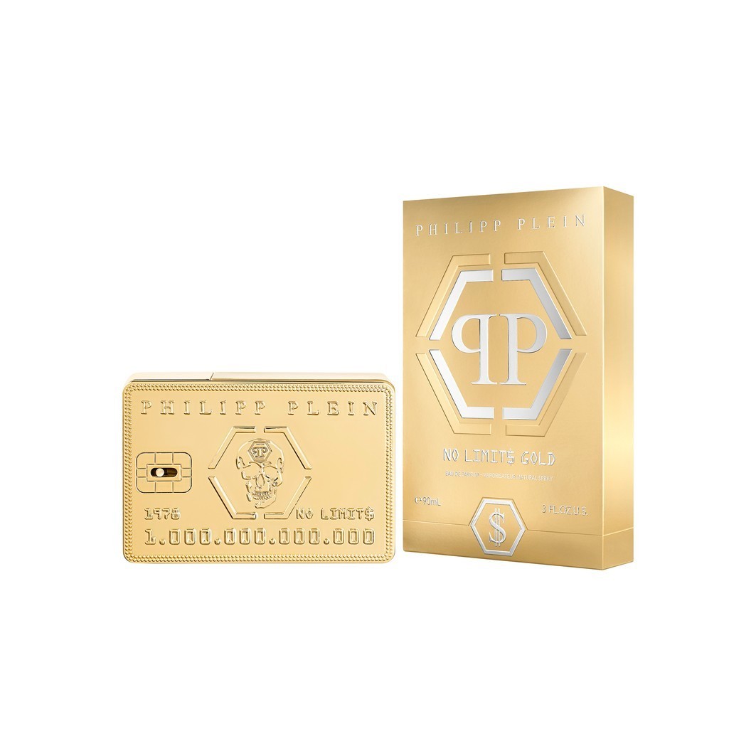 Parfumovaná voda PHILIPP PLEIN NO LIMIT$ Zlatá - 90 ml