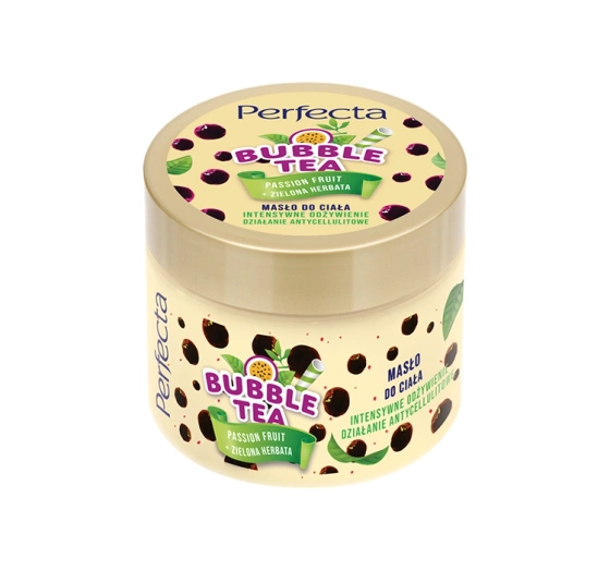 Perfecta Bubble Tea masło do ciała Passion Fruit   zielona herbata 300ml