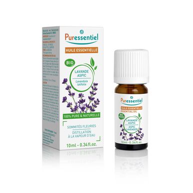 Puressentiel Huiles Essentielles Lavande Aspic Bio Lavendel Latifolia Essentiële Olie 10 ml 10 ml